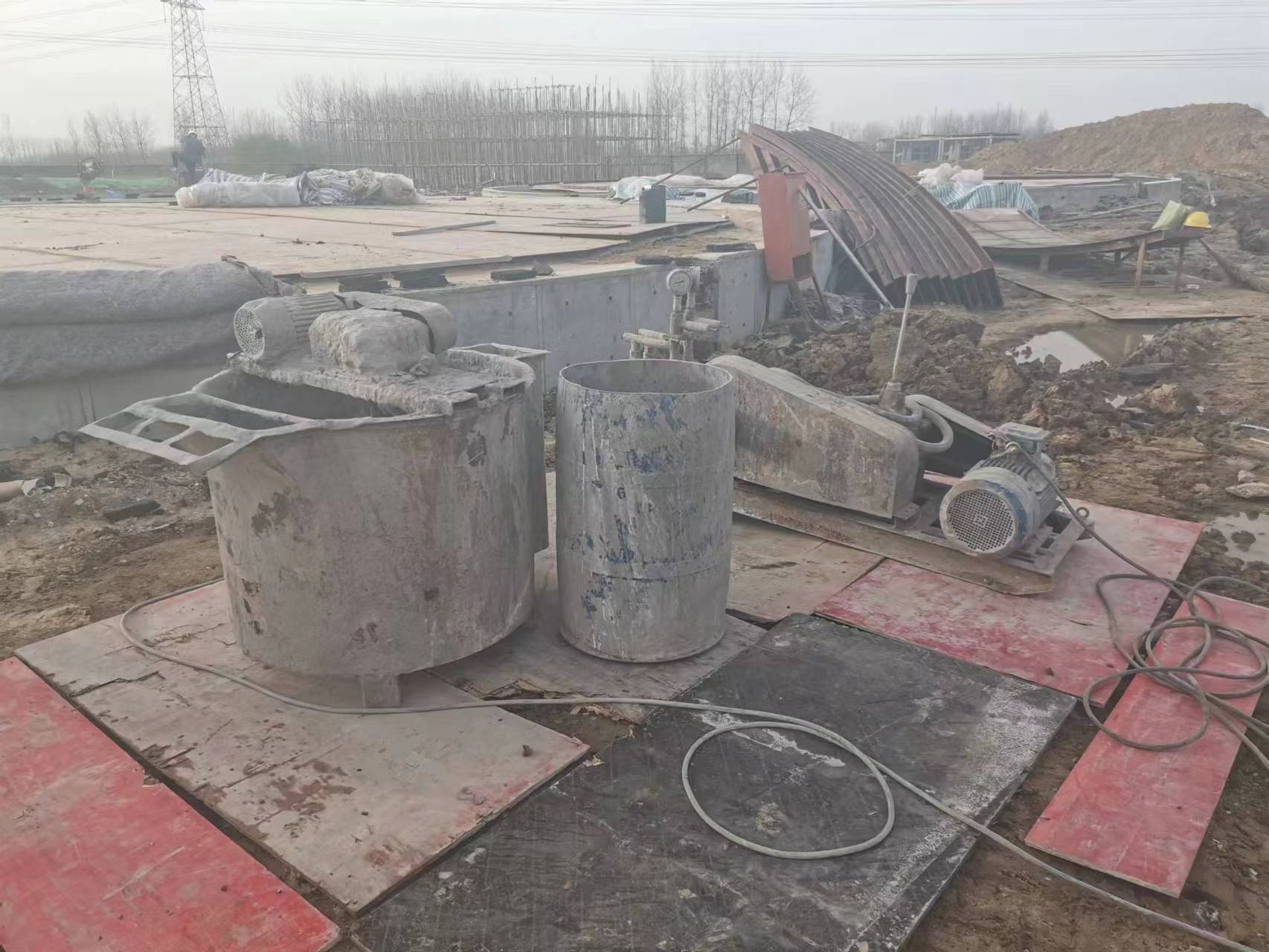 色达回填土注浆